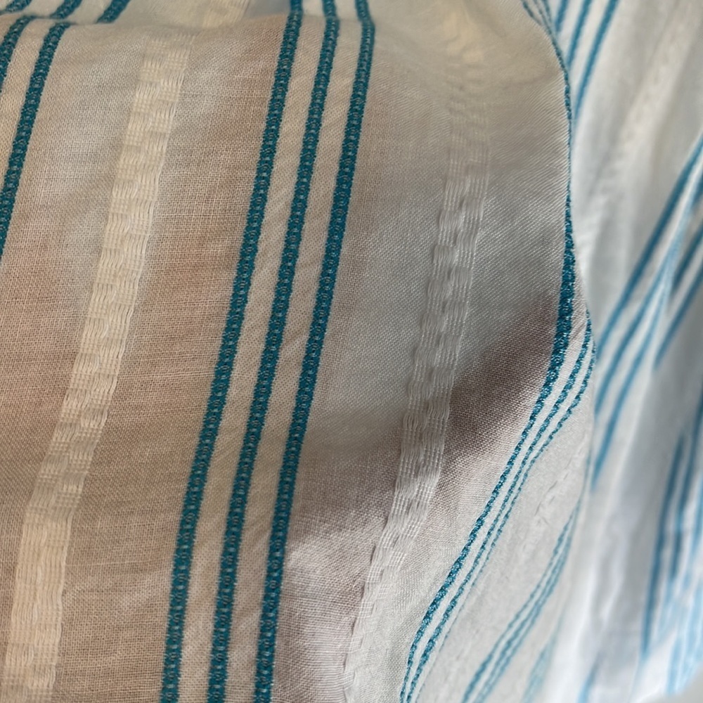 Tommy Bahama Strapless Striped Dress Medium - Picture 5 of 11
